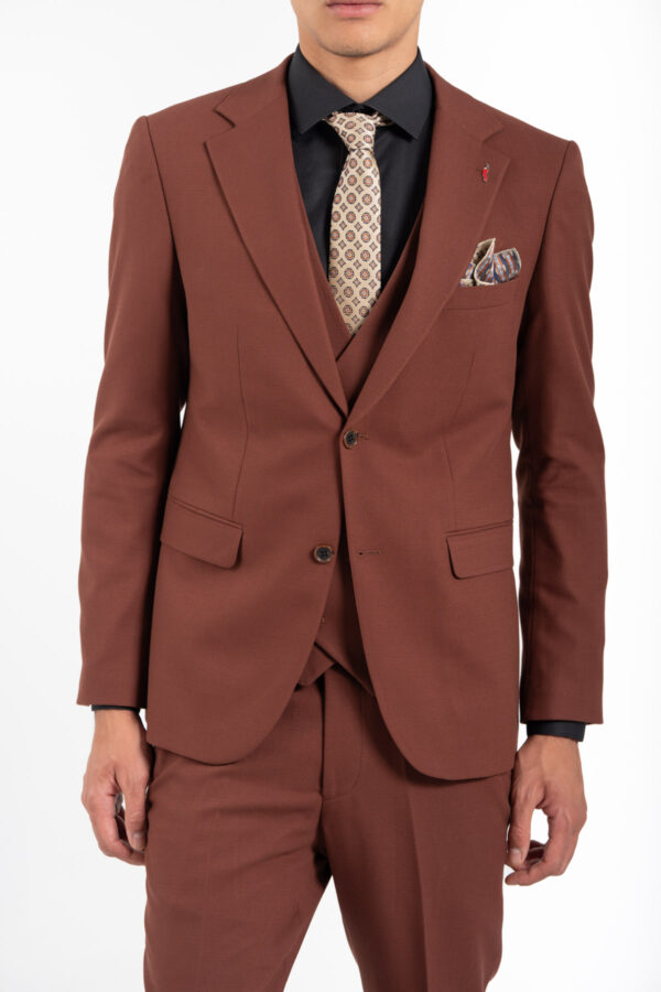 Κοστούμι Vittorio 100-2526-ADRIANO CINNAMON - Image 11