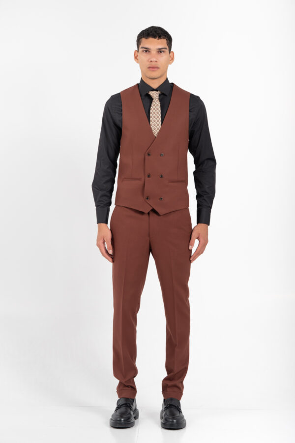 Κοστούμι Vittorio 100-2526-ADRIANO CINNAMON - Image 18