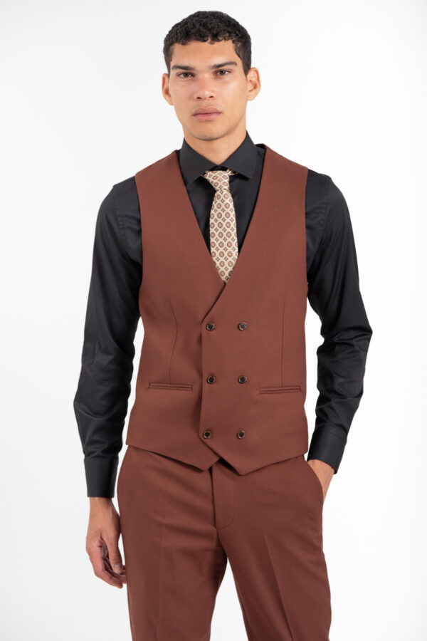 Κοστούμι Vittorio 100-2526-ADRIANO CINNAMON - Image 19