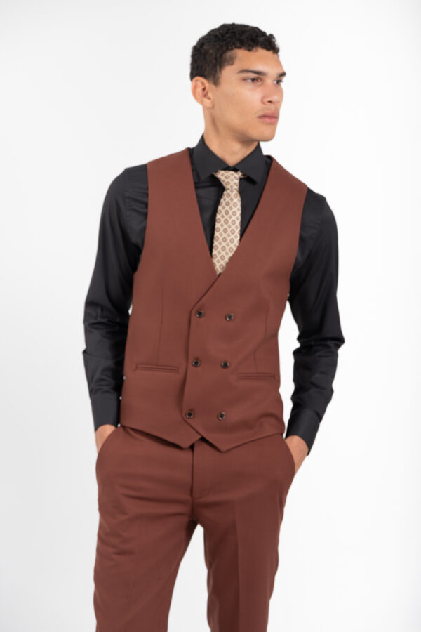 Κοστούμι Vittorio 100-2526-ADRIANO CINNAMON - Image 20