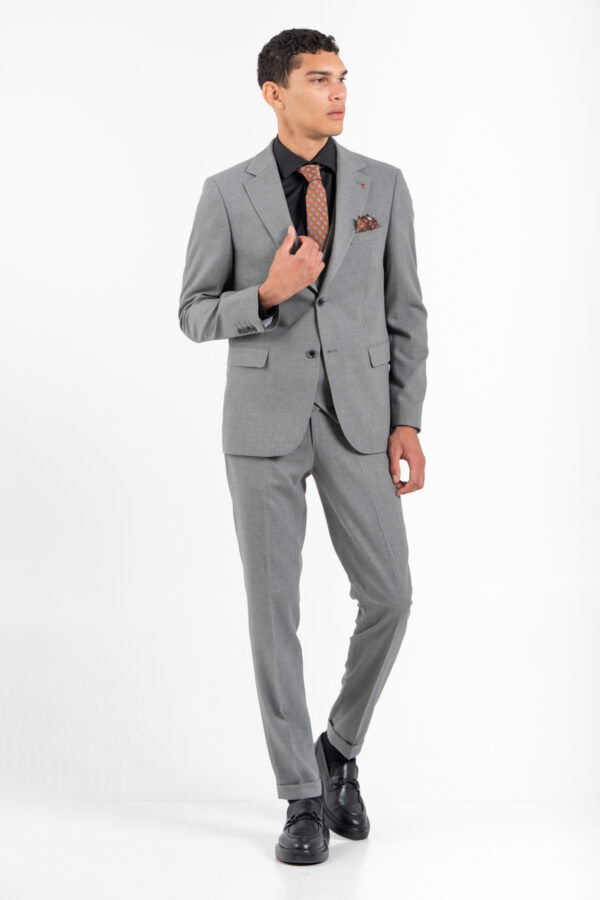 Κοστούμι Vittorio 100-2526-ADRIANO GREY - Image 2