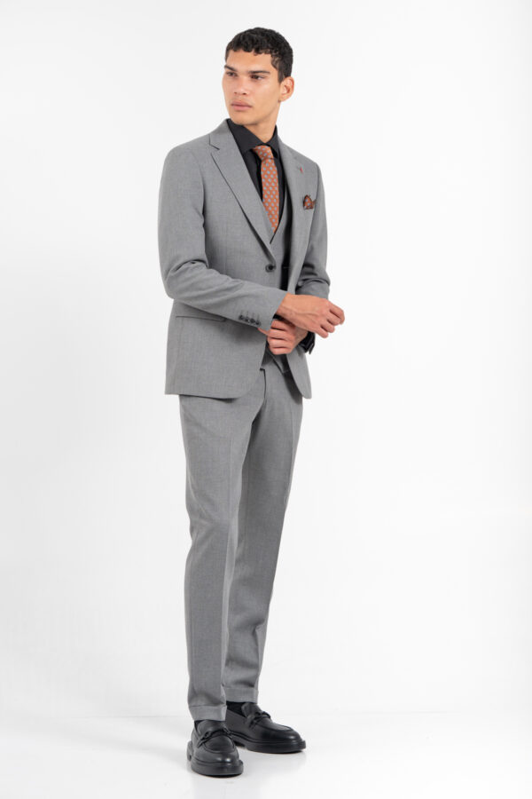 Κοστούμι Vittorio 100-2526-ADRIANO GREY - Image 3