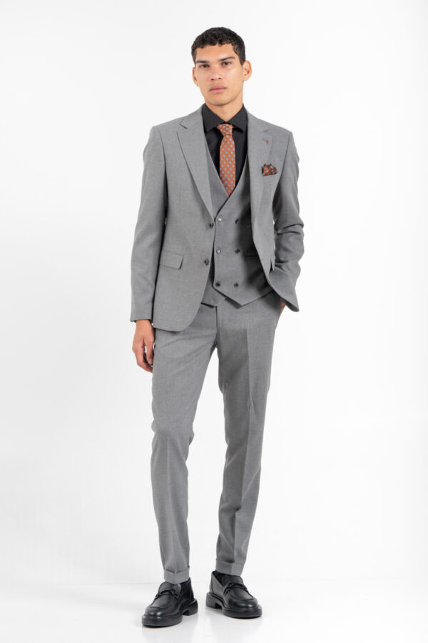 Κοστούμι Vittorio 100-2526-ADRIANO GREY - Image 5
