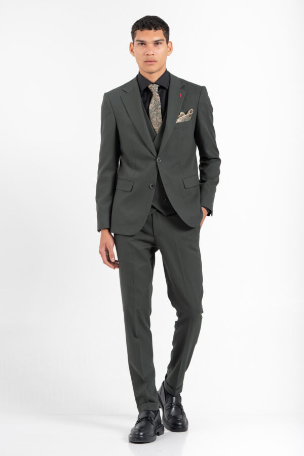 Κοστούμι Vittorio 100-2526-ADRIANO OLIVE - Image 4