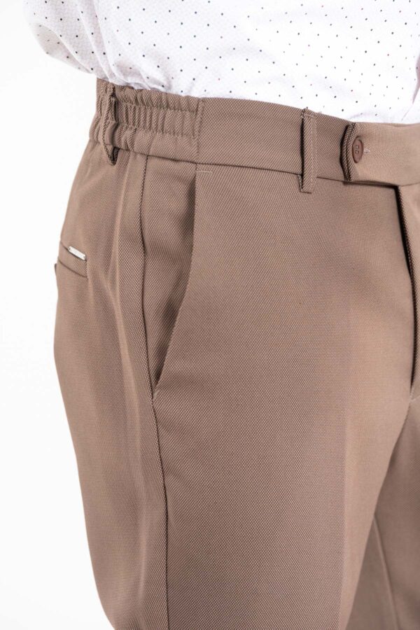 Παντελόνι Vittorio 500-2526-DIVERSO-3 BROWN - Image 5
