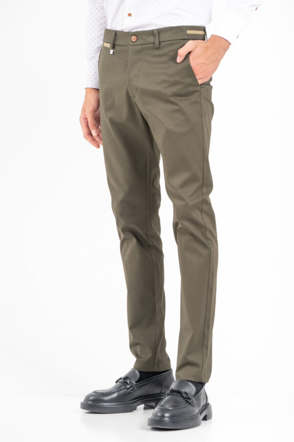 Παντελόνι Vittorio 500-2526-COMO OLIVE - Image 3