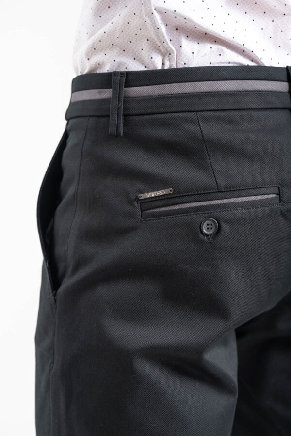 Παντελόνι Vittorio 500-2526-COMO BLACK - Image 7