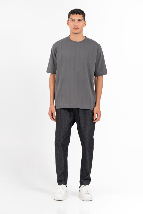 Μπλούζα Vittorio Oversized 200-2425-012 GREY - Image 2