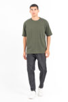 Μπλούζα Vittorio Oversized  200-2425-012 OLIVE - Image 3