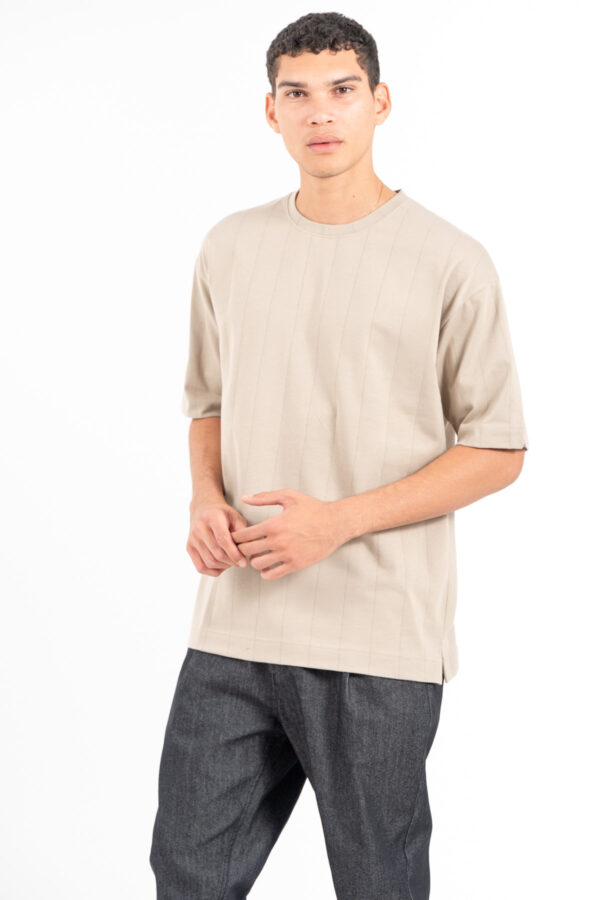 Μπλούζα Vittorio Oversized 200-2425-012 BEIGE - Image 4