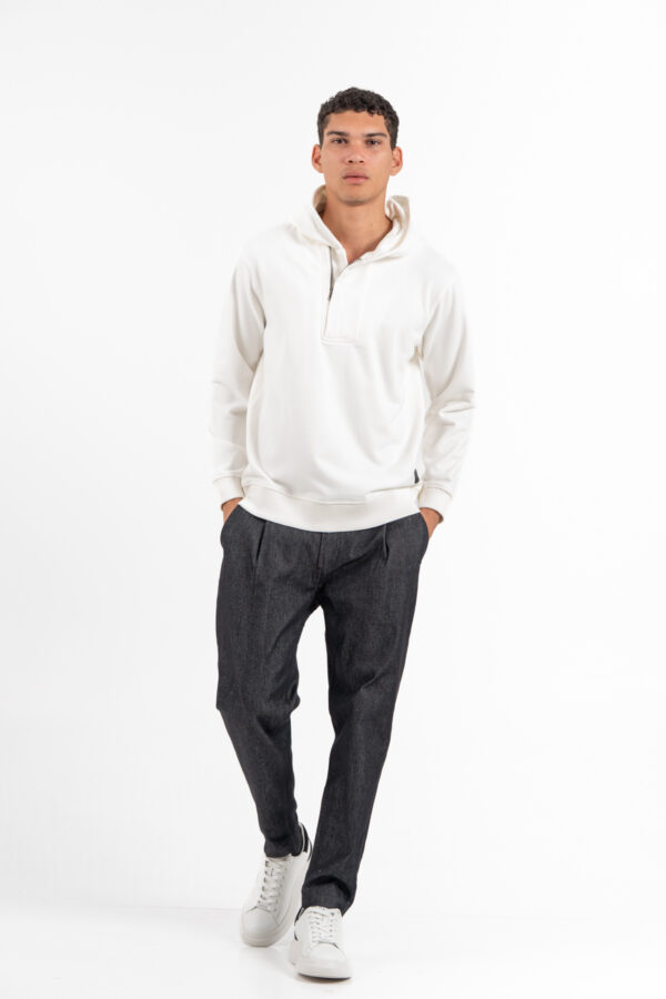 Φούτερ Vittorio 1000-2526-004 OFF WHITE - Image 2