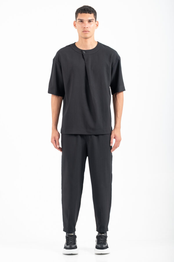 Μπλούζα Vittorio 300-2526-MIROLIO BLACK - Image 2