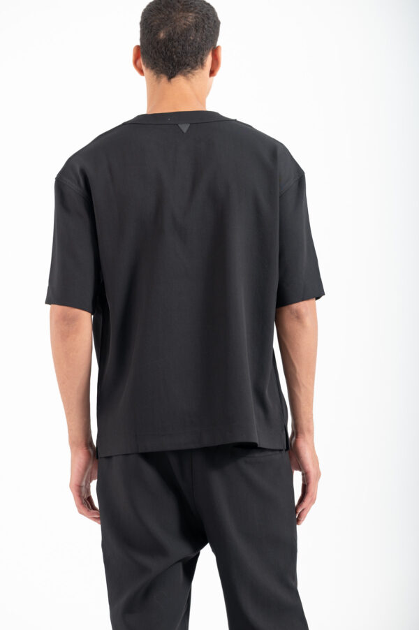 Μπλούζα Vittorio 300-2526-MIROLIO BLACK - Image 7