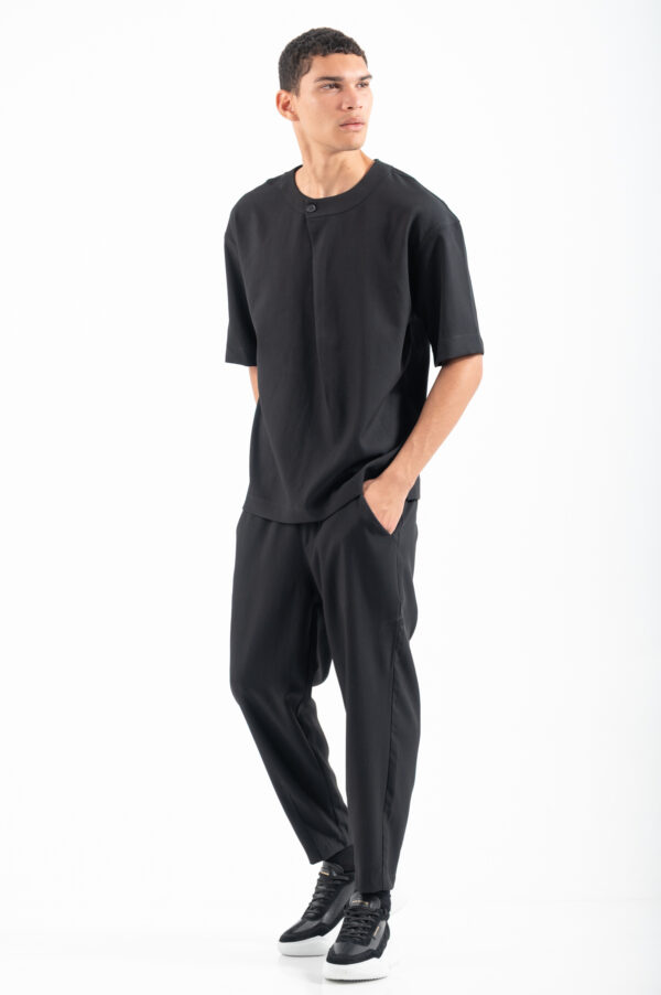Μπλούζα Vittorio 300-2526-MIROLIO BLACK - Image 4