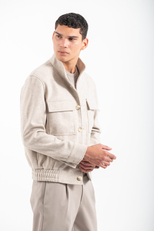 Μπουφάν Vittorio 600-2526-ΜΑΖΖΑΝΟ BEIGE - Image 6