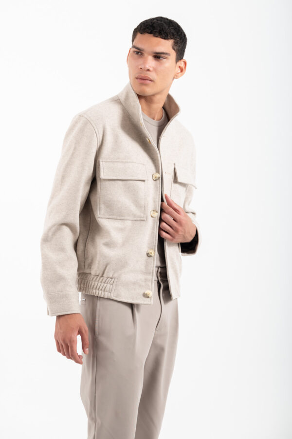Μπουφάν Vittorio 600-2526-ΜΑΖΖΑΝΟ BEIGE - Image 7