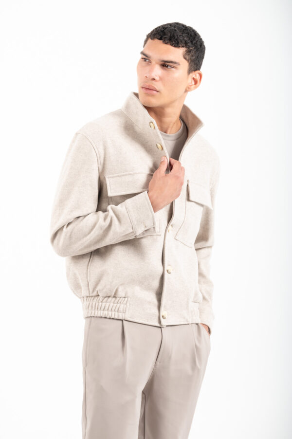 Μπουφάν Vittorio 600-2526-ΜΑΖΖΑΝΟ BEIGE - Image 9
