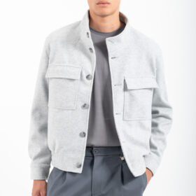 Μπουφάν Vittorio 600-2526-ΜΑΖΖΑΝΟ L.GREY