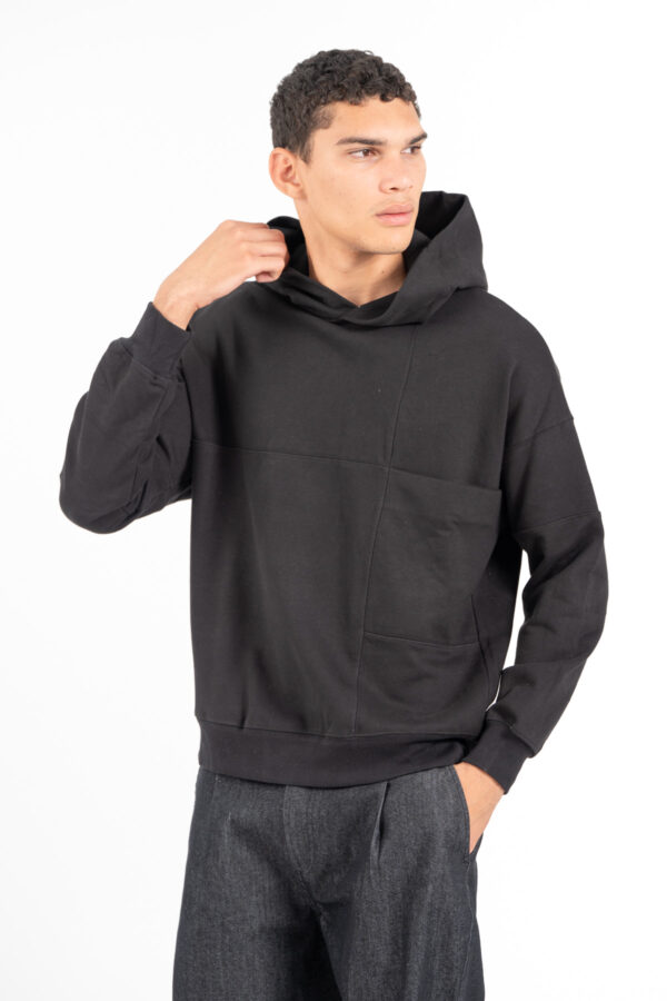 Φούτερ Vittorio 1000-2526-002 BLACK