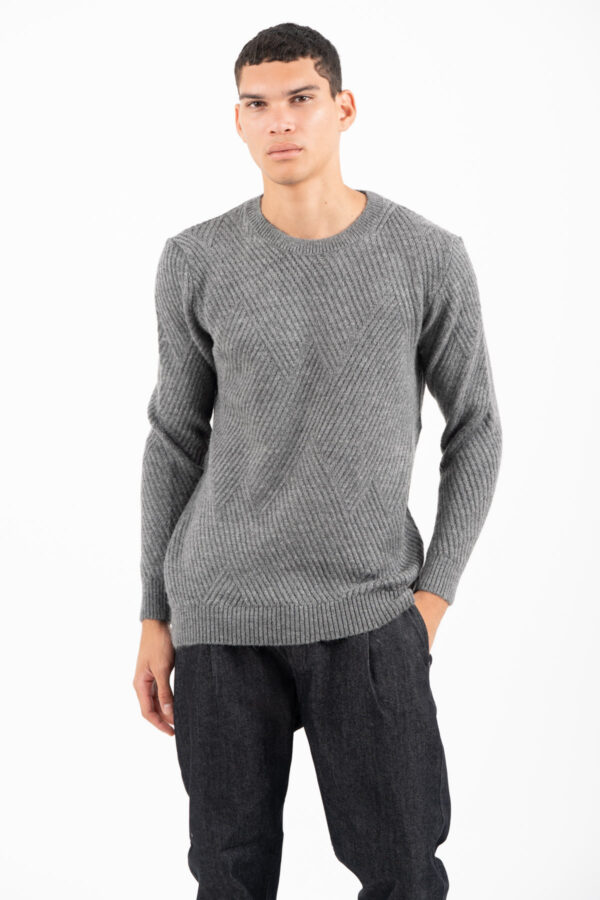 Πλεκτό Vittorio 700-2526-010 GREY