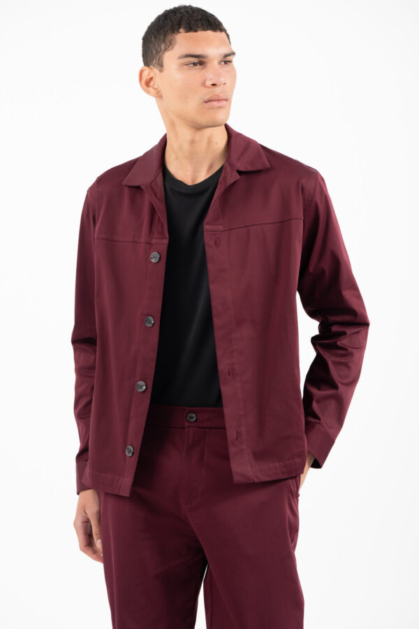 Overshirt Vittorio 300-2526-SALETTO BORDEAUX