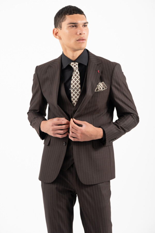 Κοστούμι Vittorio 100-2526-MIRANO BROWN