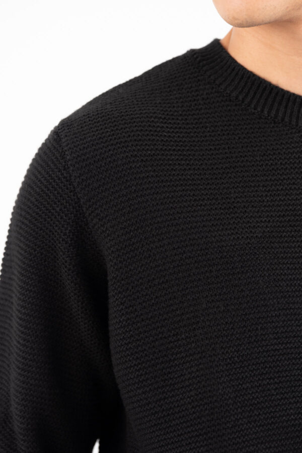Πλεκτό Vittorio 700-2526-006 BLACK - Image 6