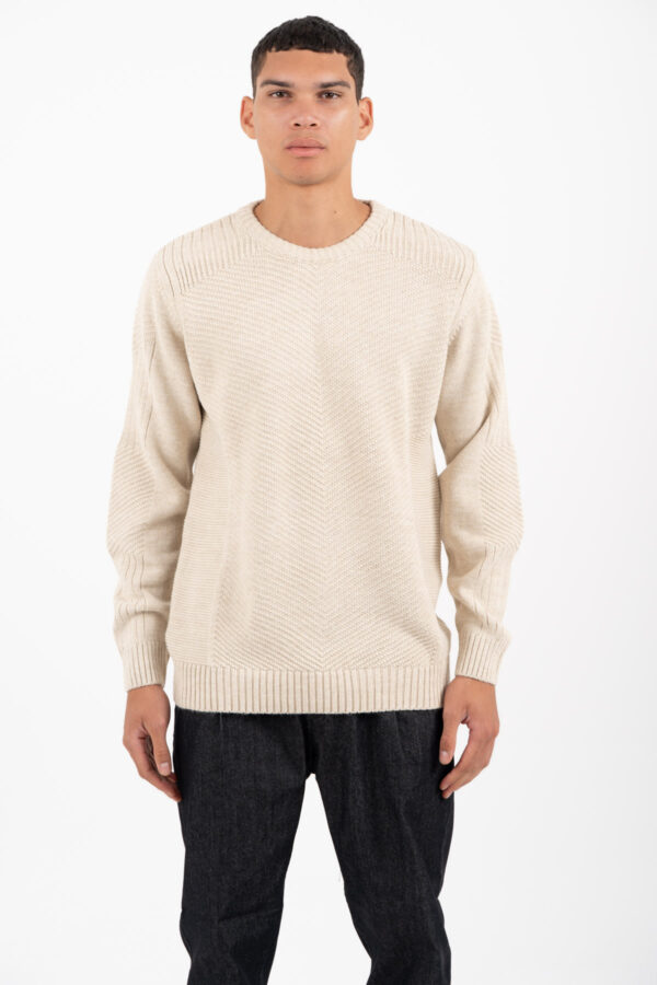 Πλεκτό Vittorio 700-2526-008 BEIGE - Image 3