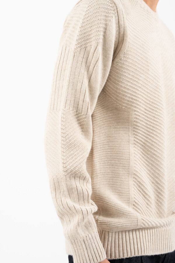 Πλεκτό Vittorio 700-2526-008 BEIGE - Image 6