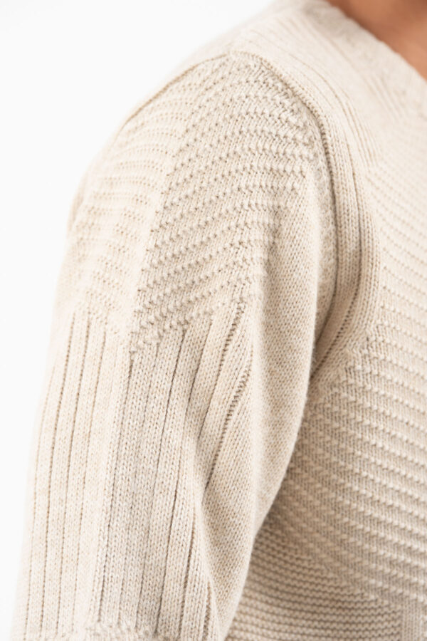 Πλεκτό Vittorio 700-2526-008 BEIGE - Image 7