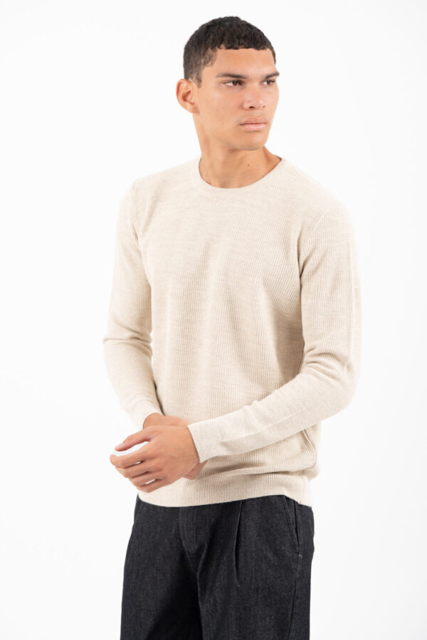Πλεκτό Vittorio 700-2526-009 BEIGE - Image 4