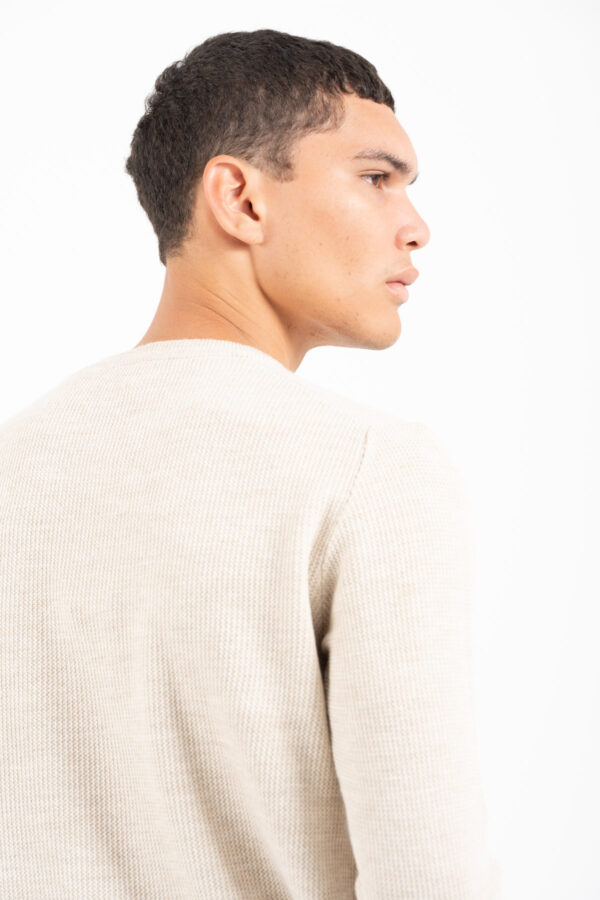 Πλεκτό Vittorio 700-2526-009 BEIGE - Image 6