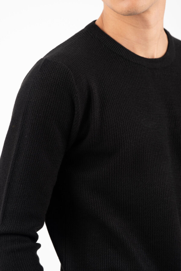 Πλεκτό Vittorio 700-2526-009 BLACK - Image 5