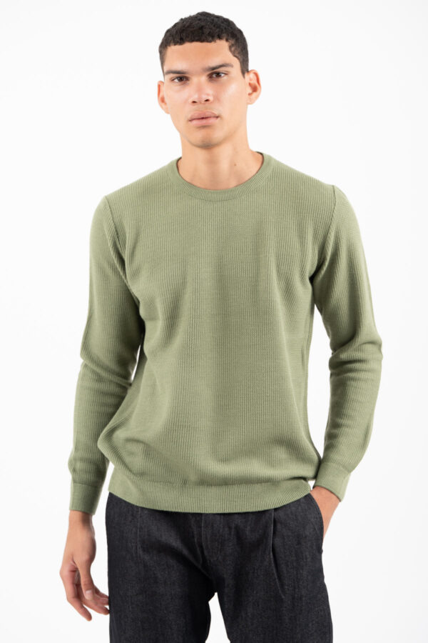 Πλεκτό Vittorio 700-2526-009 KHAKI - Image 2