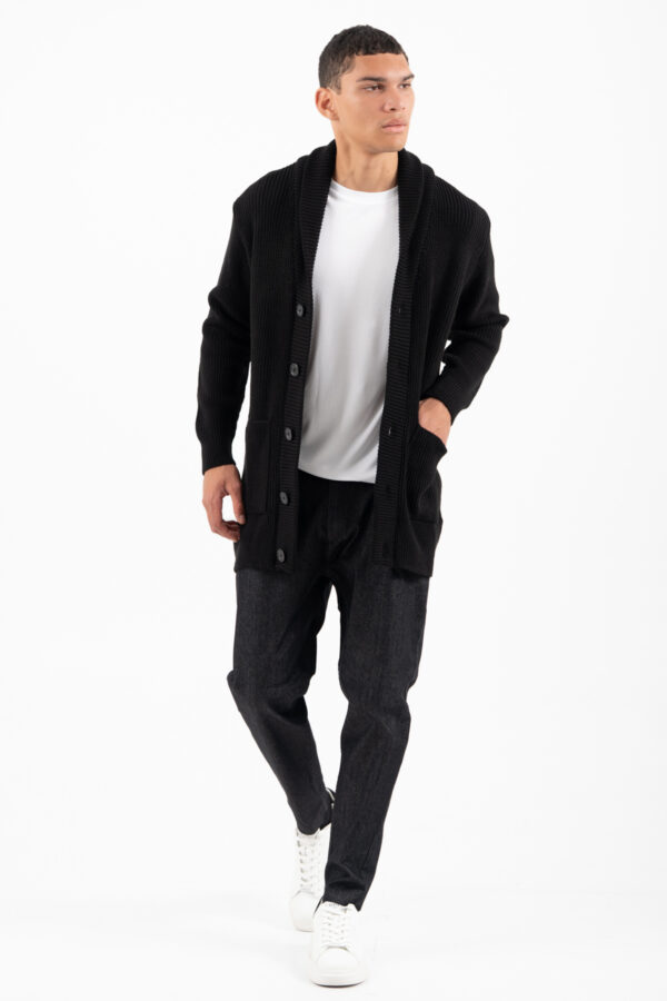 Πλεκτό Vittorio 700-2526-011 BLACK - Image 2