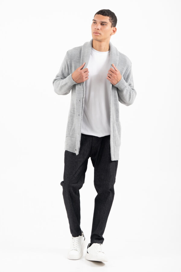 Πλεκτό Vittorio 700-2526-011 GREY - Image 3