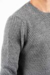 Πλεκτό Vittorio 700-2526-010 GREY - Image 8