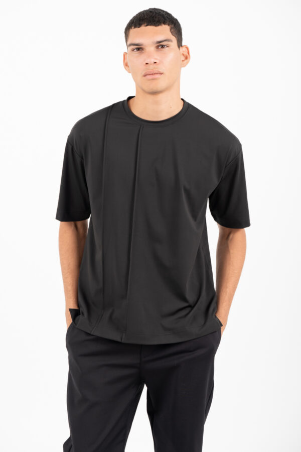 Μπλούζα Vittorio 200-2526-101 BLACK - Image 3