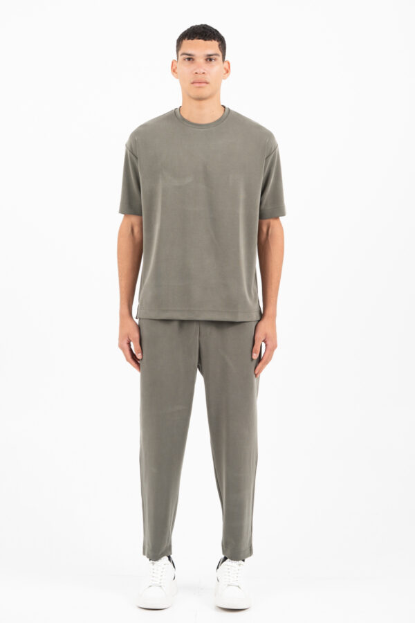 Μπλούζα Vittorio 200-2526-JORDAN OLIVE - Image 2