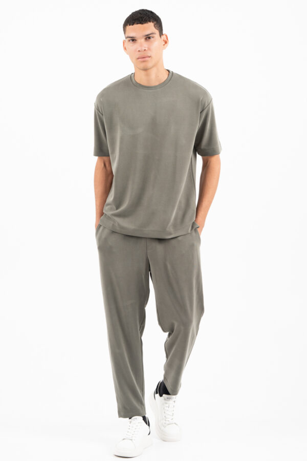 Μπλούζα Vittorio 200-2526-JORDAN OLIVE - Image 3