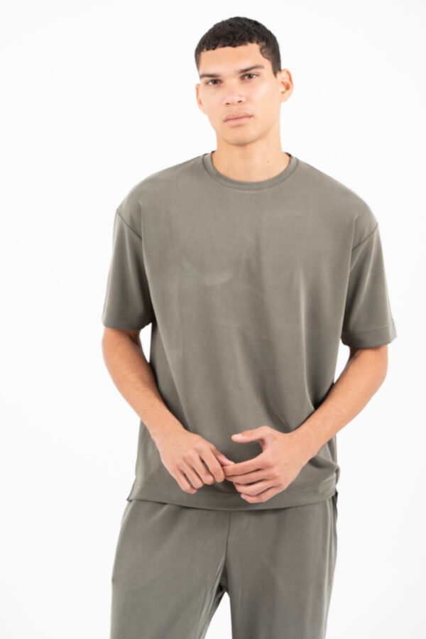 Μπλούζα Vittorio 200-2526-JORDAN OLIVE - Image 4