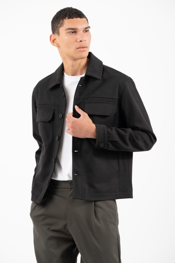 Μπουφάν Vittorio 600-2526-MOZZIO BLACK - Image 6