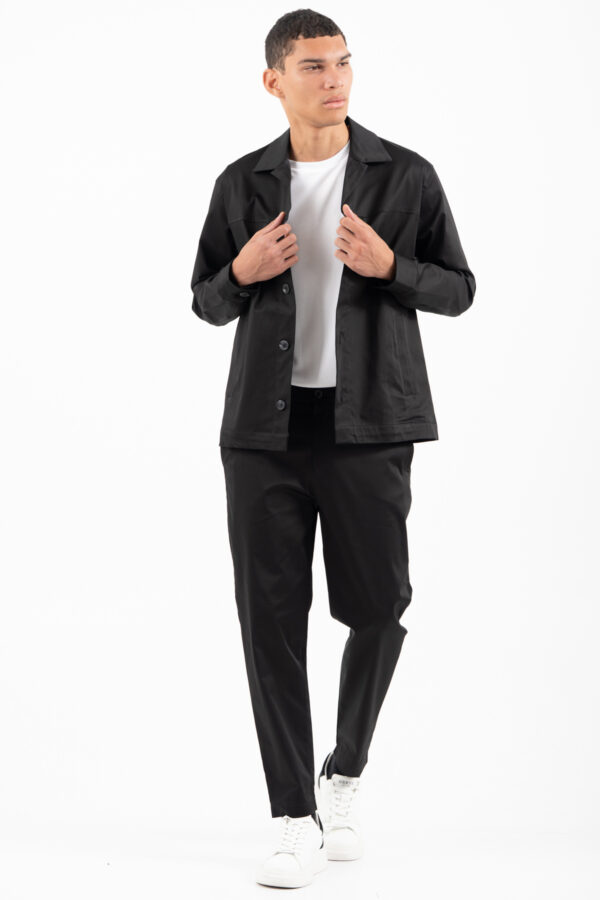 Overshirt Vittorio 300-2526-SALETTO BLACK - Image 2