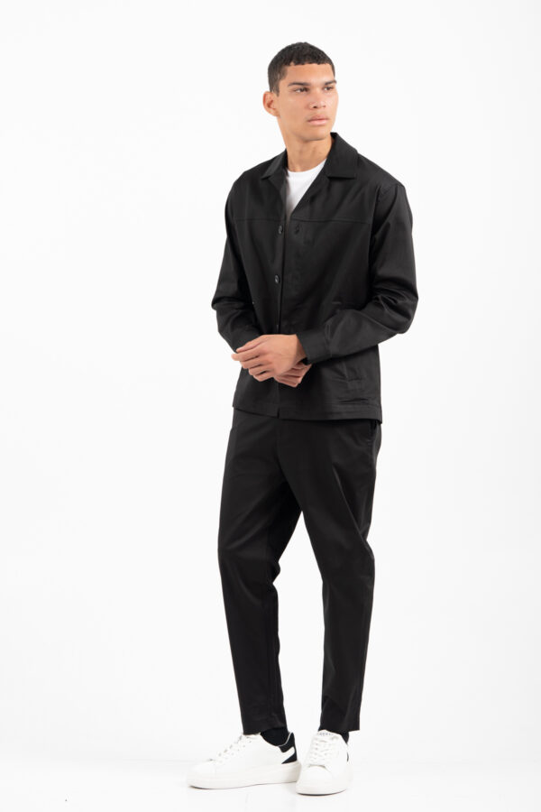 Overshirt Vittorio 300-2526-SALETTO BLACK - Image 4