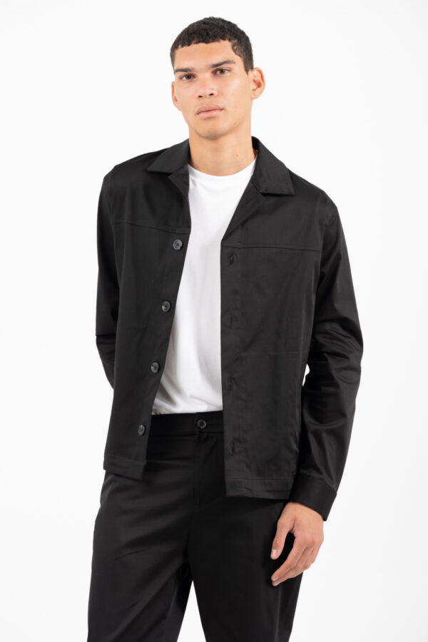 Overshirt Vittorio 300-2526-SALETTO BLACK - Image 9