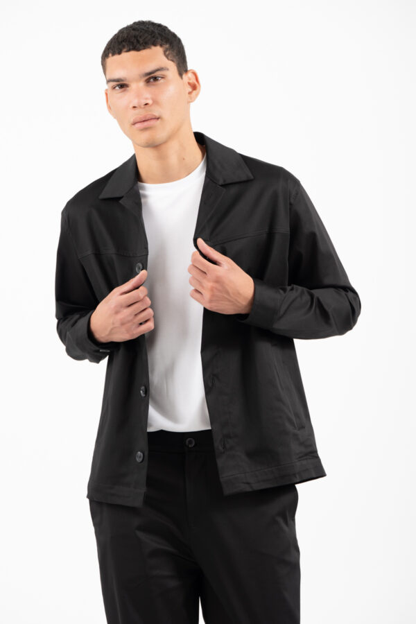 Overshirt Vittorio 300-2526-SALETTO BLACK - Image 10