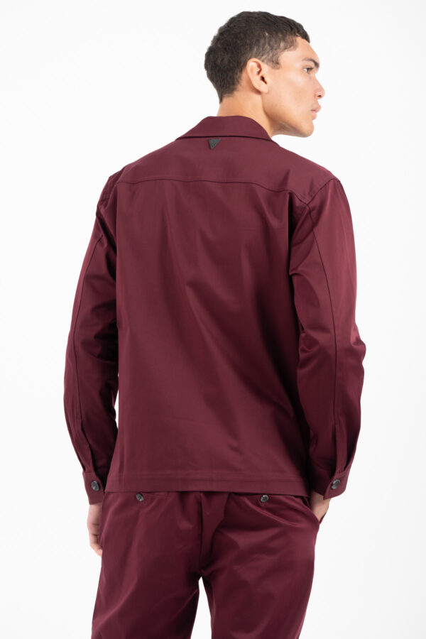 Overshirt Vittorio 300-2526-SALETTO BORDEAUX - Image 10