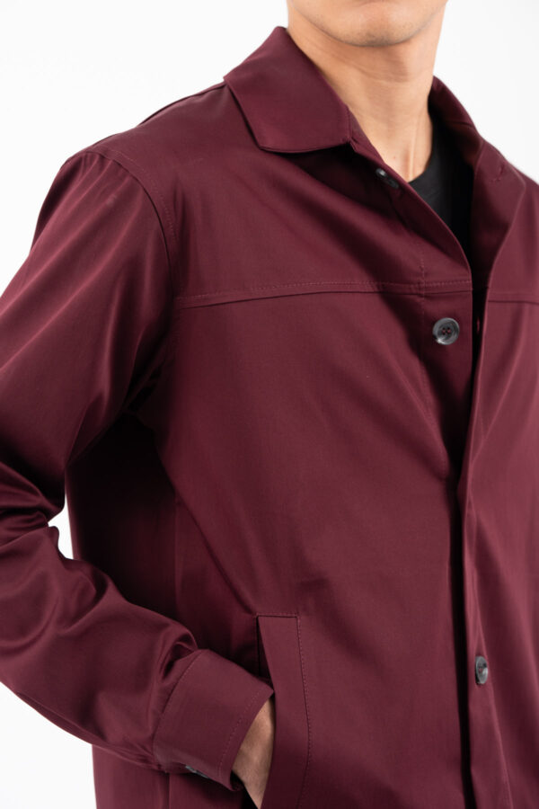 Overshirt Vittorio 300-2526-SALETTO BORDEAUX - Image 12
