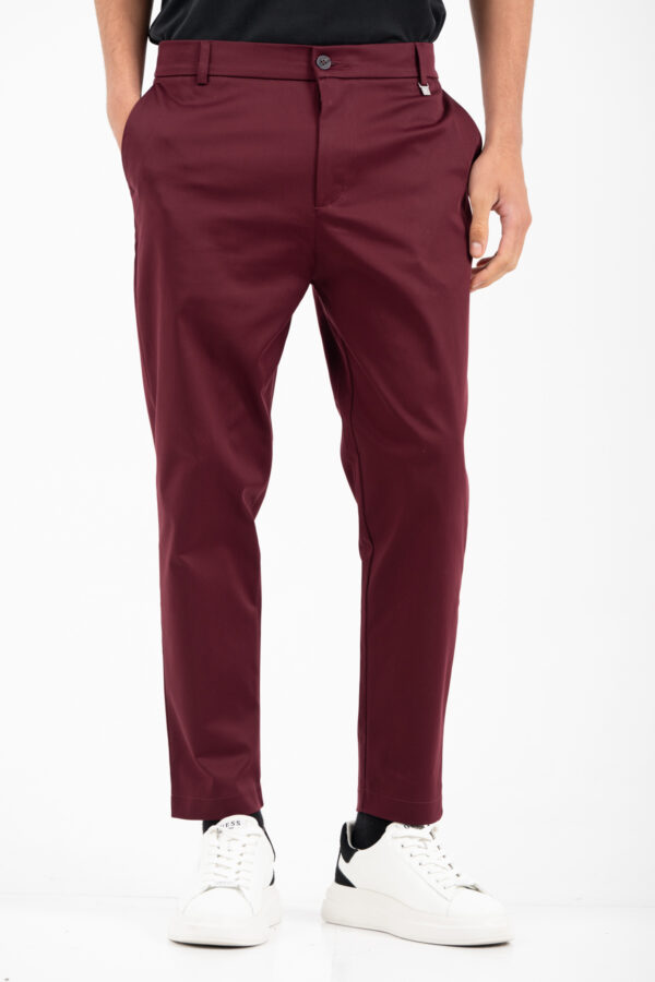 Παντελόνι Vittorio 500-2526-SALETTO BORDEAUX - Image 3