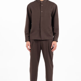 Overshirt Vittorio 300-2526-MORRONE BROWN